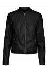 VERO MODA FAVODONA COATED JACKET BLACK 10288555