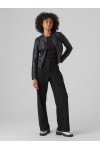 VERO MODA FAVODONA COATED JACKET BLACK 10288555