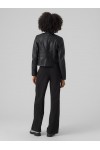 VERO MODA FAVODONA COATED JACKET BLACK 10288555