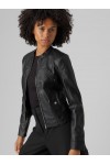 VERO MODA FAVODONA COATED JACKET BLACK 10288555