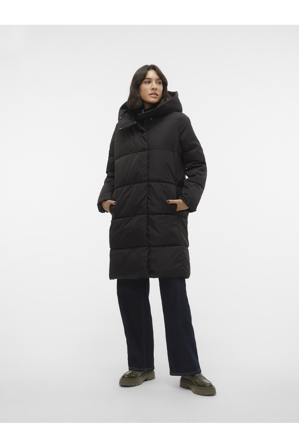 VERO MODA STELLA COAT BLACK 10300030