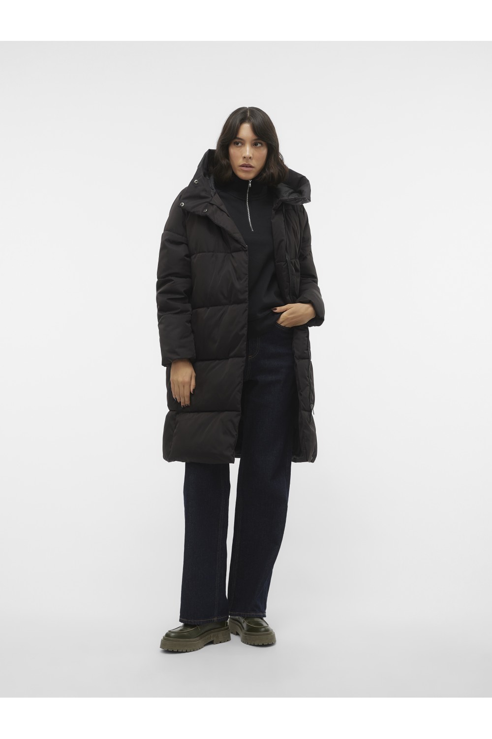 VERO MODA STELLA COAT BLACK 10300030