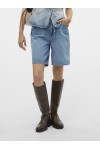 VERO MODA VILLA MR BERMUDA DENIM SHORTS LIGHT BLUE DENIM 10326196