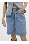 VERO MODA VILLA MR BERMUDA DENIM SHORTS LIGHT BLUE DENIM 10326196