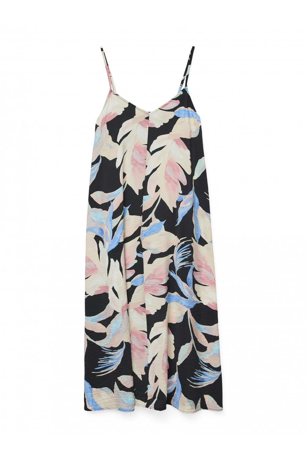 VERO MODA JOSIE CALF SINGLET DRESS BLACK 10303398