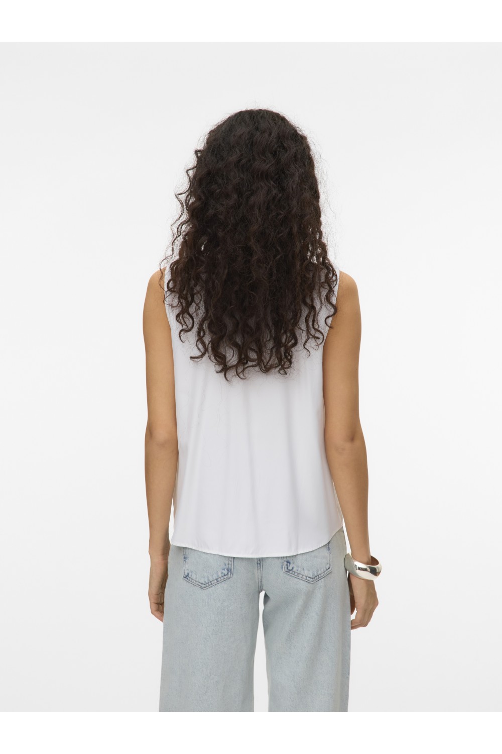 VERO MODA NORA SL SHIRT WVN BRIGHT WHITE 10325993