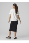 VERO MODA NAIMA SS O-NECK T-SHIRT NOOS SNOW WHITE 10294544