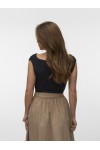 VERO MODA AW BREA HEAVEN SL WATERFALL TOP BLACK 10344258