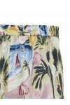 VERO MODA EDITH LINEN SET SHIRT-SHORTS STAR WHITE-AMALFI AOP 10348346
