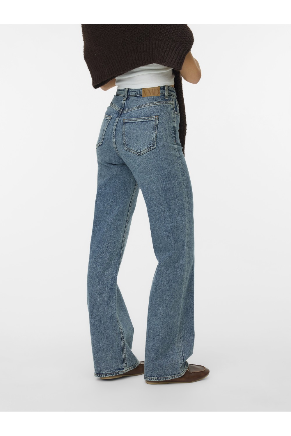 VERO MODA TESSA HR WIDE JEANS MEDIUM BLUE DENIM 10311179