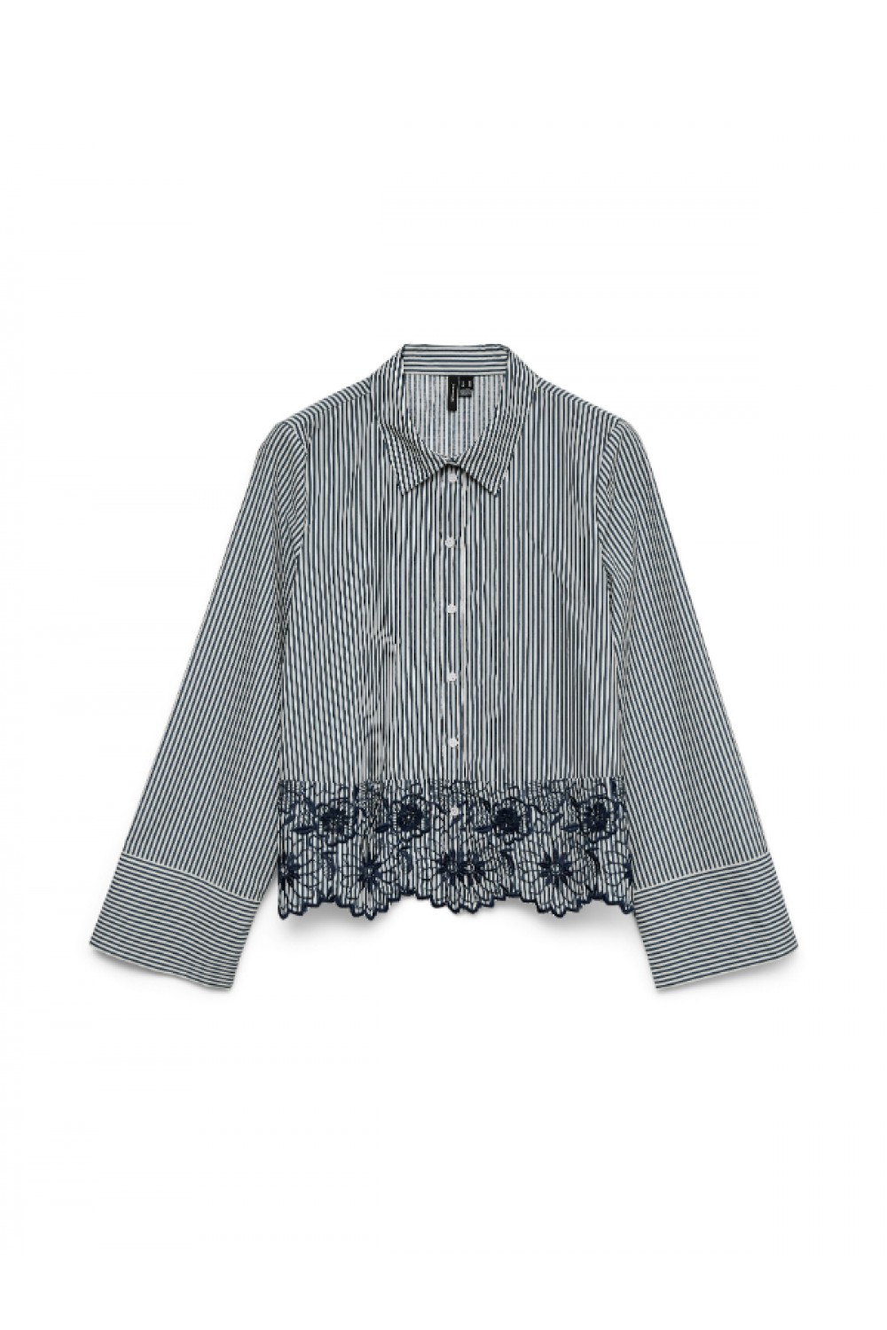 VERO MODA MARY LS SHIRT WVN GA CLOUD DANCER 10340576