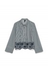 VERO MODA MARY LS SHIRT WVN GA CLOUD DANCER 10340576