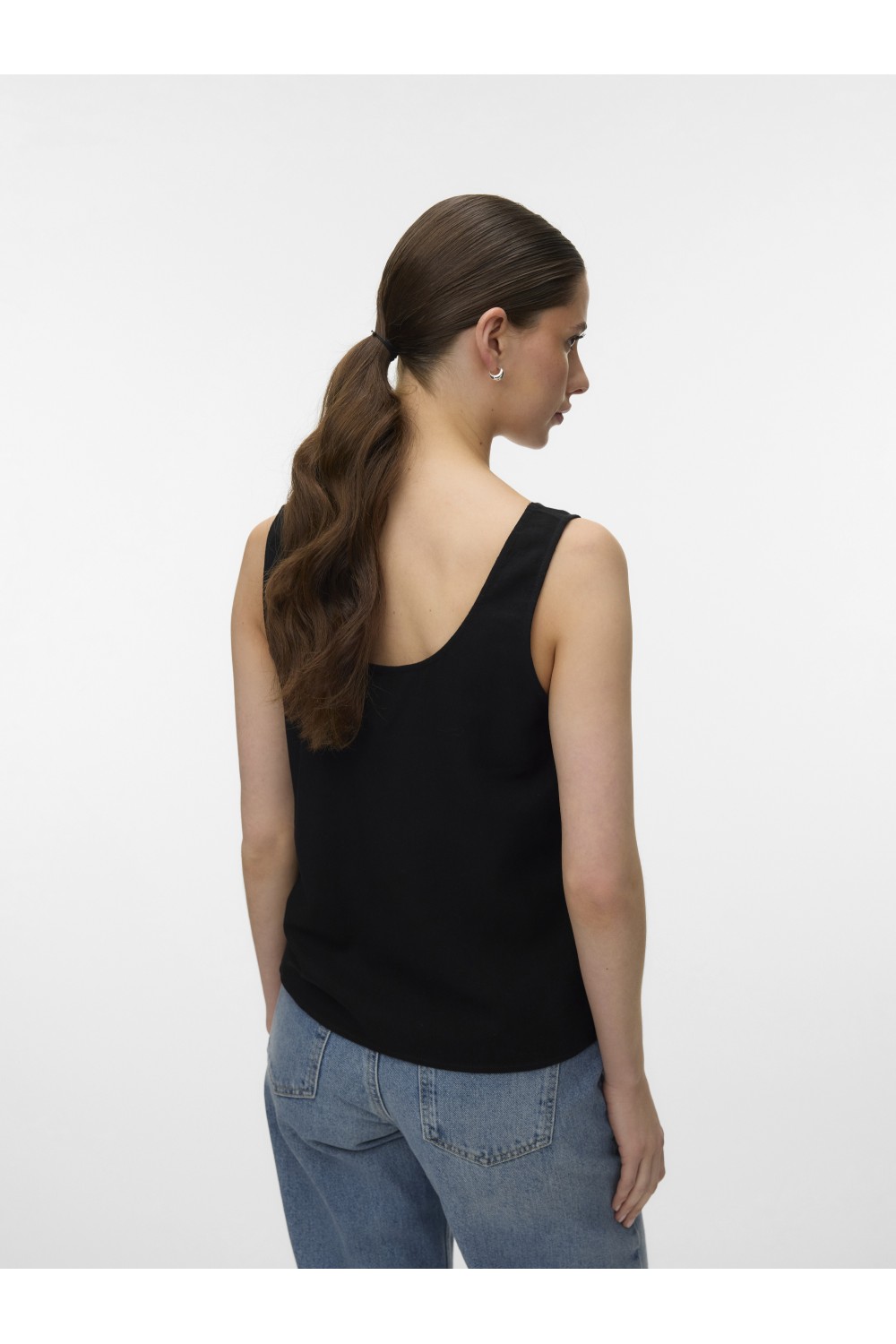 VERO MODA MYMILO S/L TOP WVN BLACK 10340320