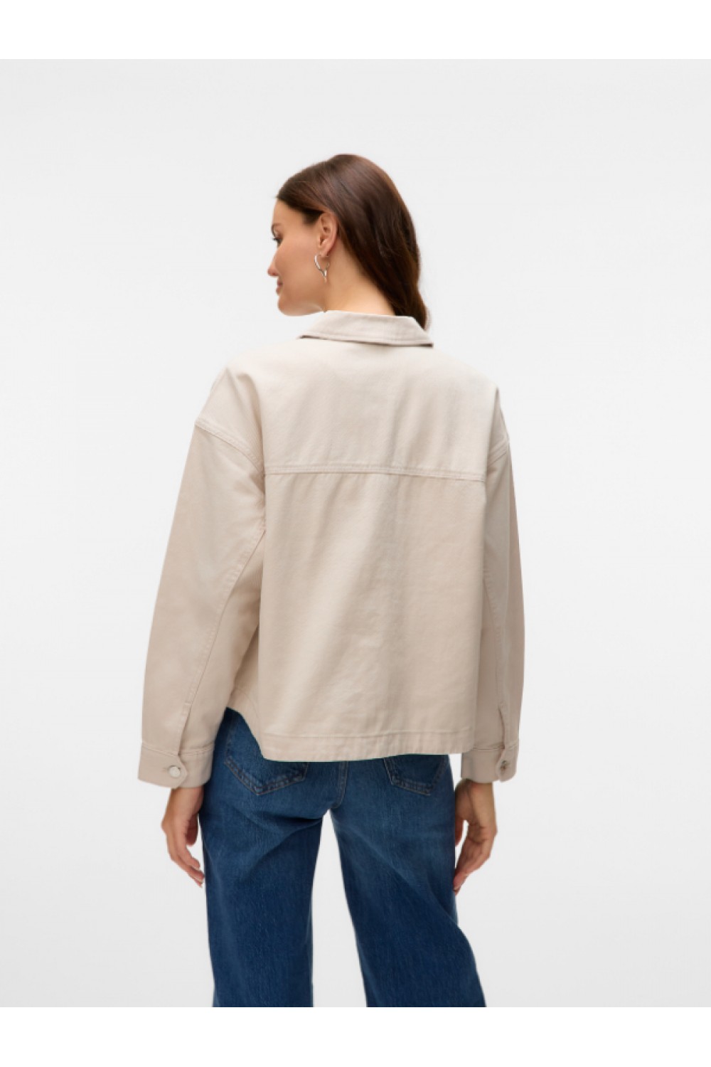 VERO MODA JAMIE LS DENIM SHACKET MIX GA NOOS BIRCH 10331693