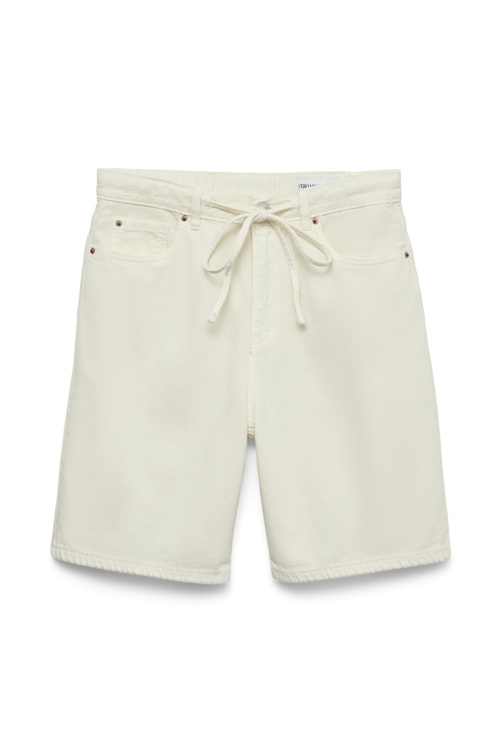 VERO MODA VILLA MR BERMUDA DENIM SHORTS ECRU DENIM 10326196