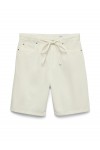 VERO MODA VILLA MR BERMUDA DENIM SHORTS ECRU DENIM 10326196