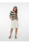 VERO MODA VILLA MR BERMUDA DENIM SHORTS ECRU DENIM 10326196