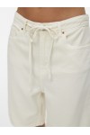 VERO MODA VILLA MR BERMUDA DENIM SHORTS ECRU DENIM 10326196