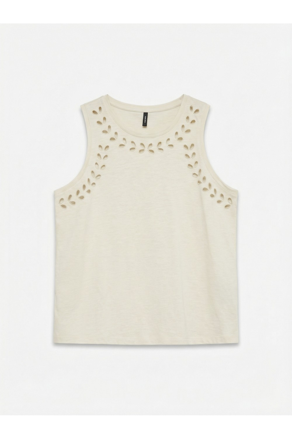 VERO MODA KLARA S/L O-NECK TOP BIRCH 10346038