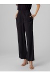 VERO MODA CARMEN HW WIDE PULL-ON PANTS BLACK 10278926