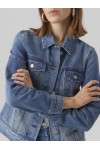 VERO MODA ZORICA LS DENIM JACKET MIX NOOS MEDIUM BLUE DENIM 10279789