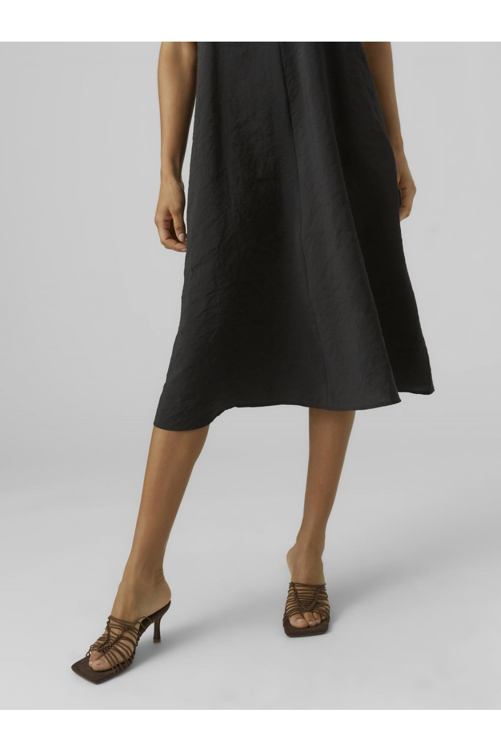 VERO MODA QUEENY SINGLET DRESS BLACK 10290453