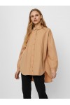 VERO MODA NAJA LONG SHIRT TAN 10251953