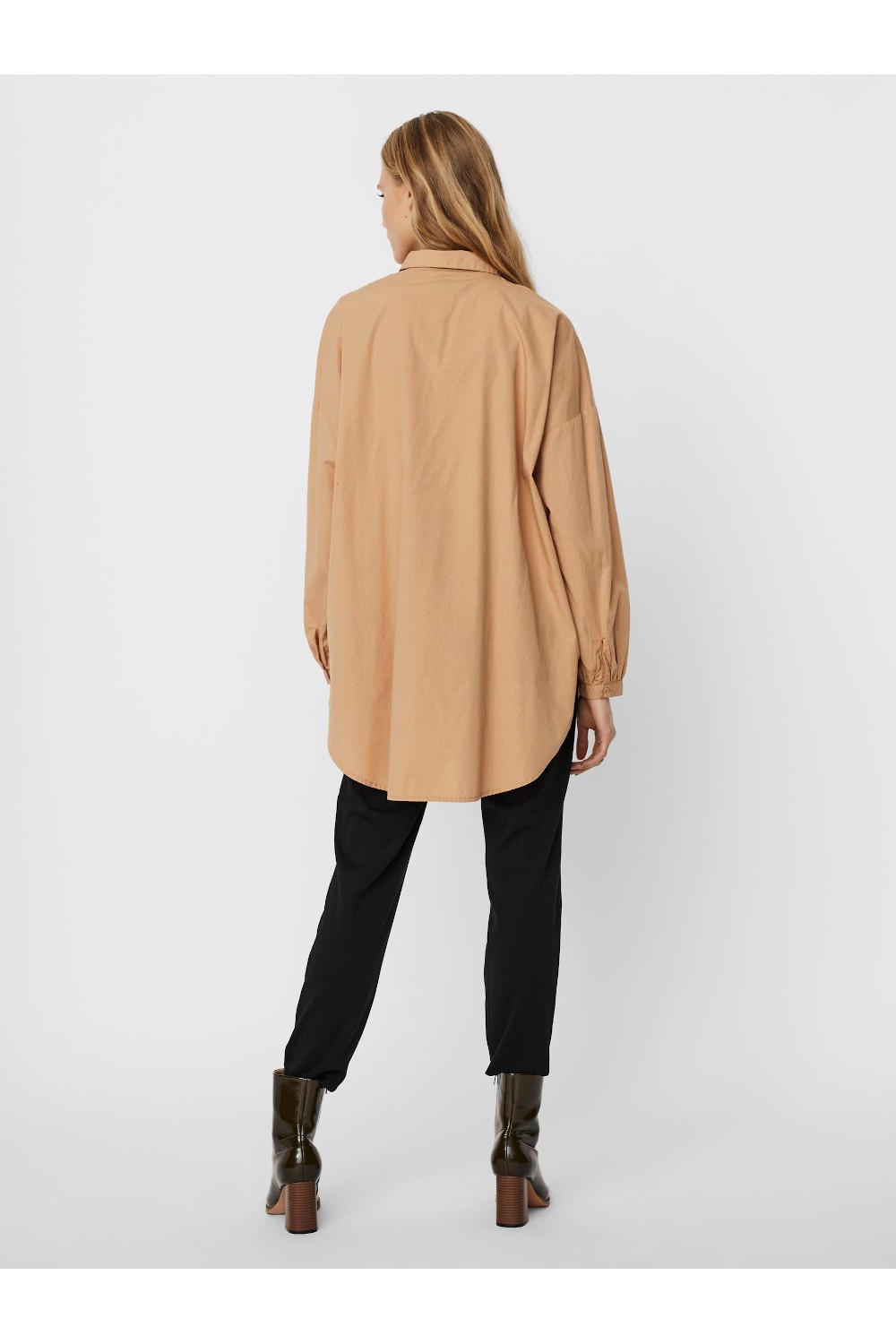 VERO MODA NAJA LONG SHIRT TAN 10251953