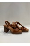 B.L. COLLECTION BROWN SANDALS 1612