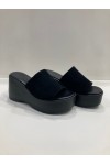 B.L. COLLECTION BLACK PLATFORM 1402