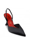 ENVIE SHOES BLACK SLINGBACK PUMPS E02-24711-34