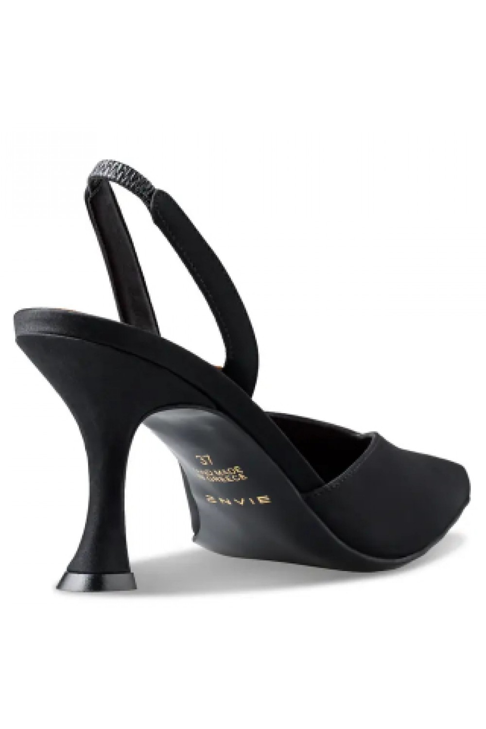 ENVIE SHOES BLACK SLINGBACK PUMPS E02-24711-34