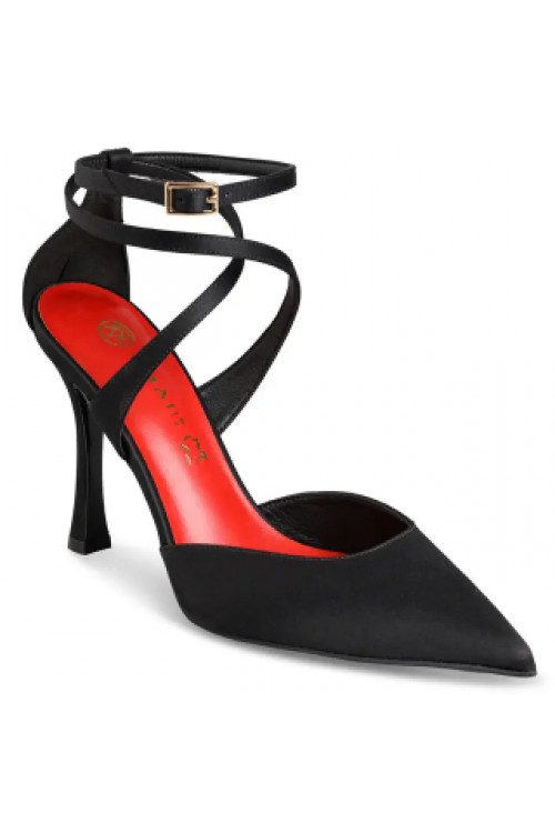 ENVIE SHOES BLACK POINTY PUMPS E02-24717-34
