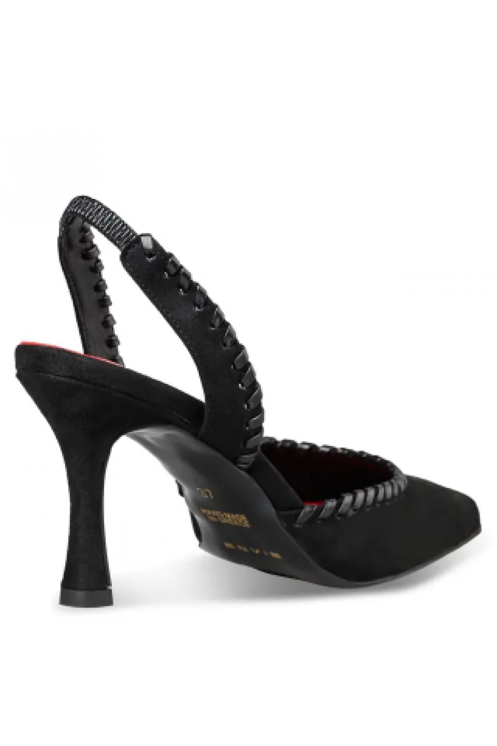 ENVIE SHOES BLACK SLINGBACK PUMPS E02-24720-34