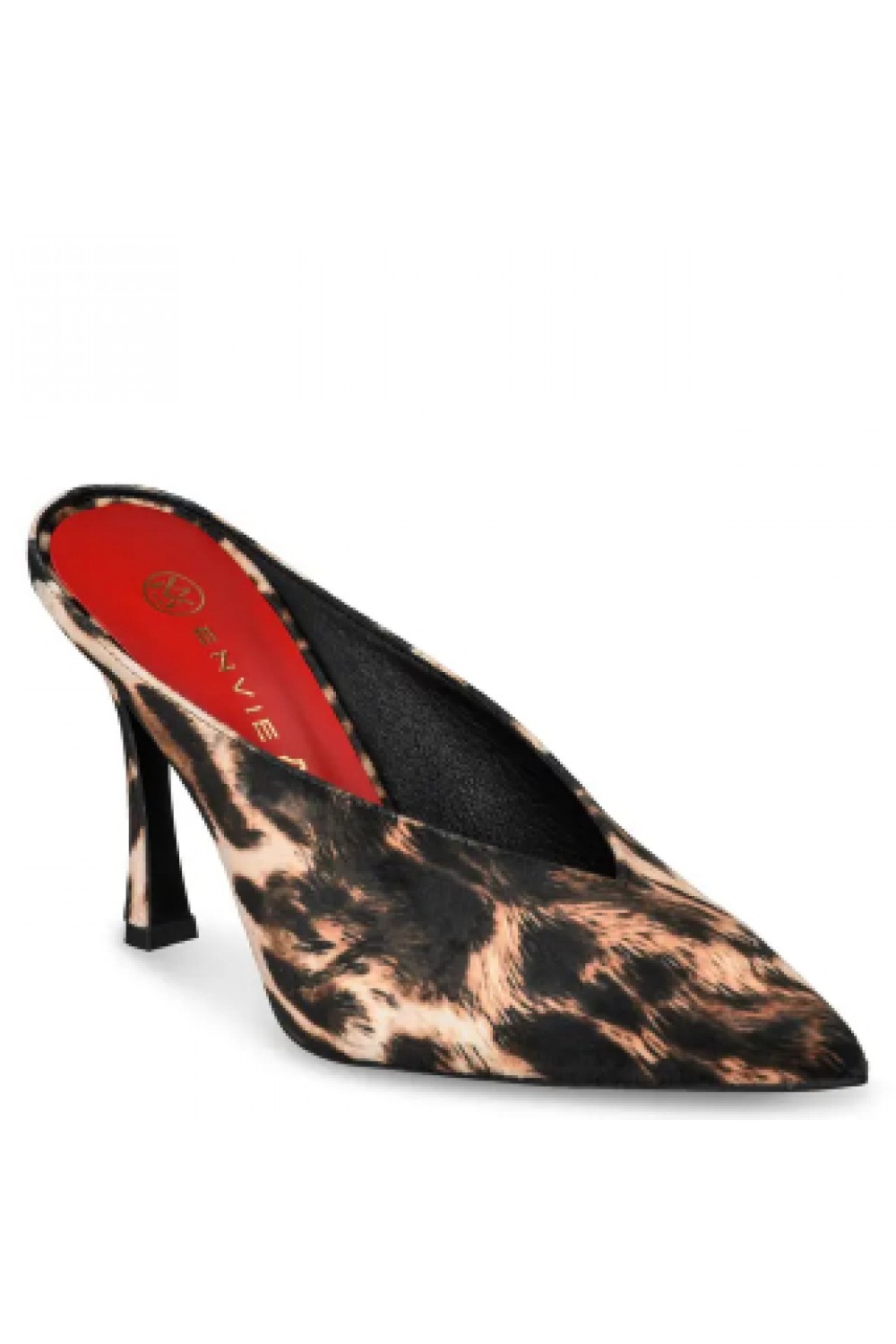 ENVIE SHOES LEOPAR SLINGBACK PUMPS E02-24750-97