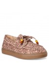 MAIRIBOO FOR ENVIE SHOES LEOPAR SNEAKERS BROWN M10-24129