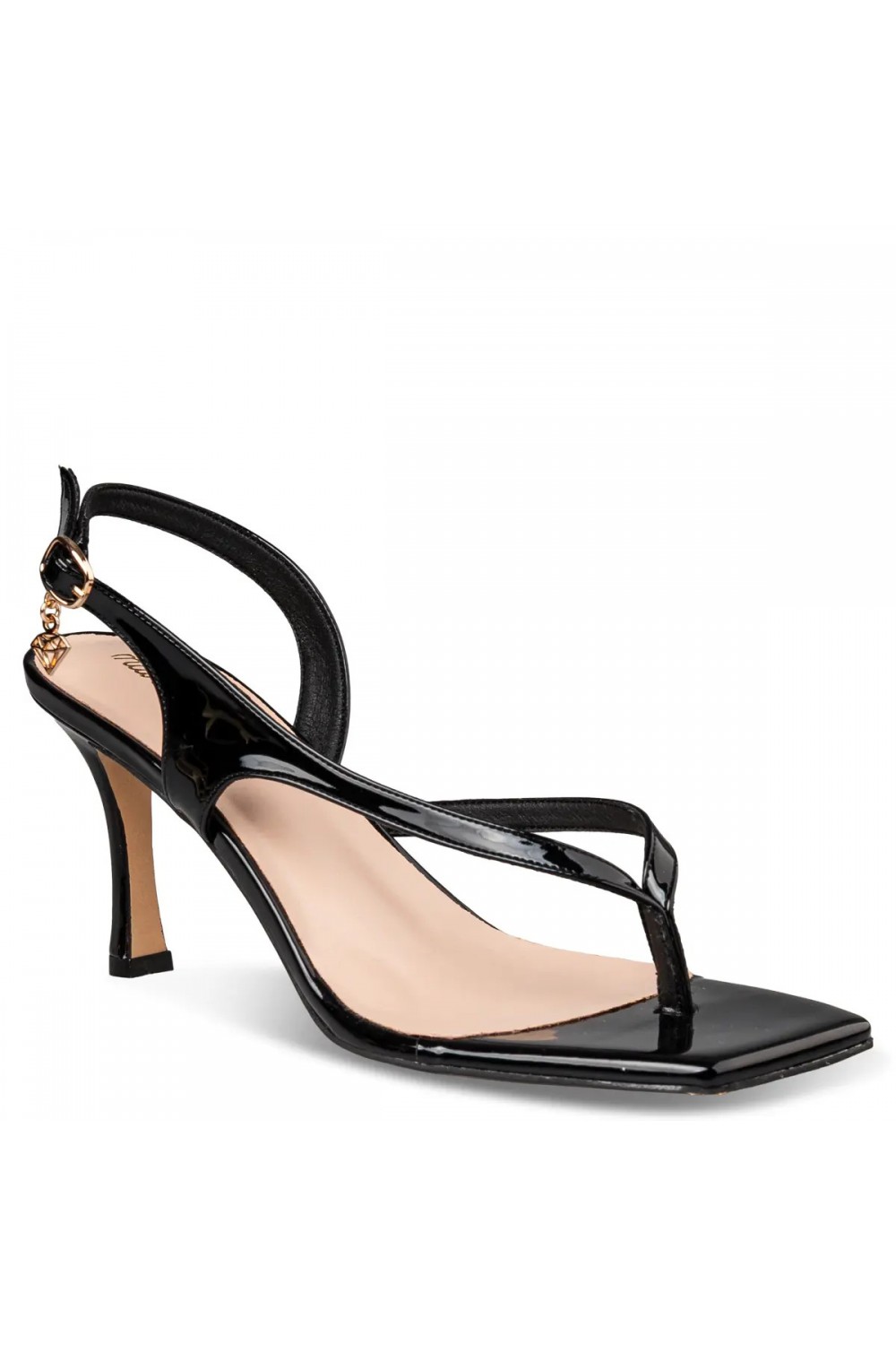 MAIRIBOO FOR ENVIE SHOES NAME LOADING HEELS SANDALS BLACK M03-23973