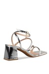 MAIRIBOO FOR ENVIE SHOES MINI ELECTRICITY MID HEELS SILVER M03-19971