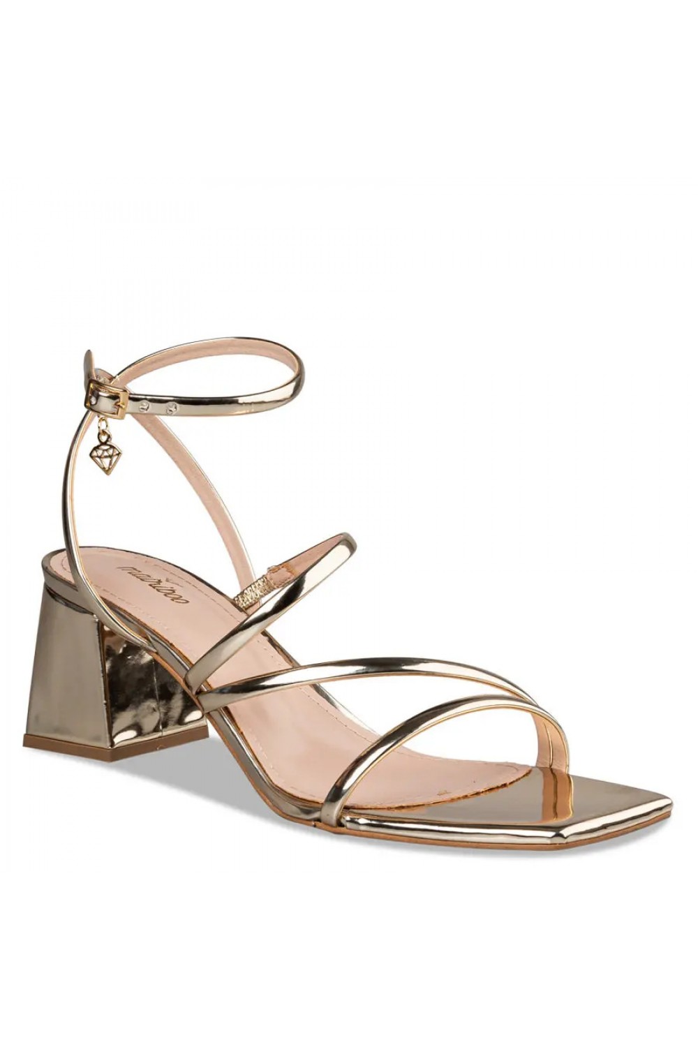 MAIRIBOO FOR ENVIE SHOES MINI ELECTRICITY MID HEELS GOLD M03-19971