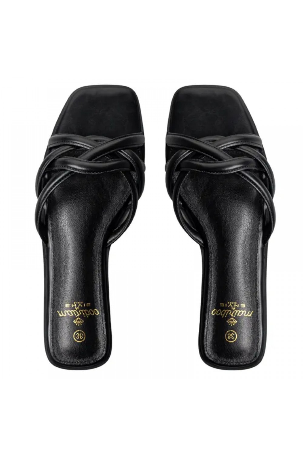MAIRIBOO FOR ENVIE SHOES SANDALS BLACK M32-23923