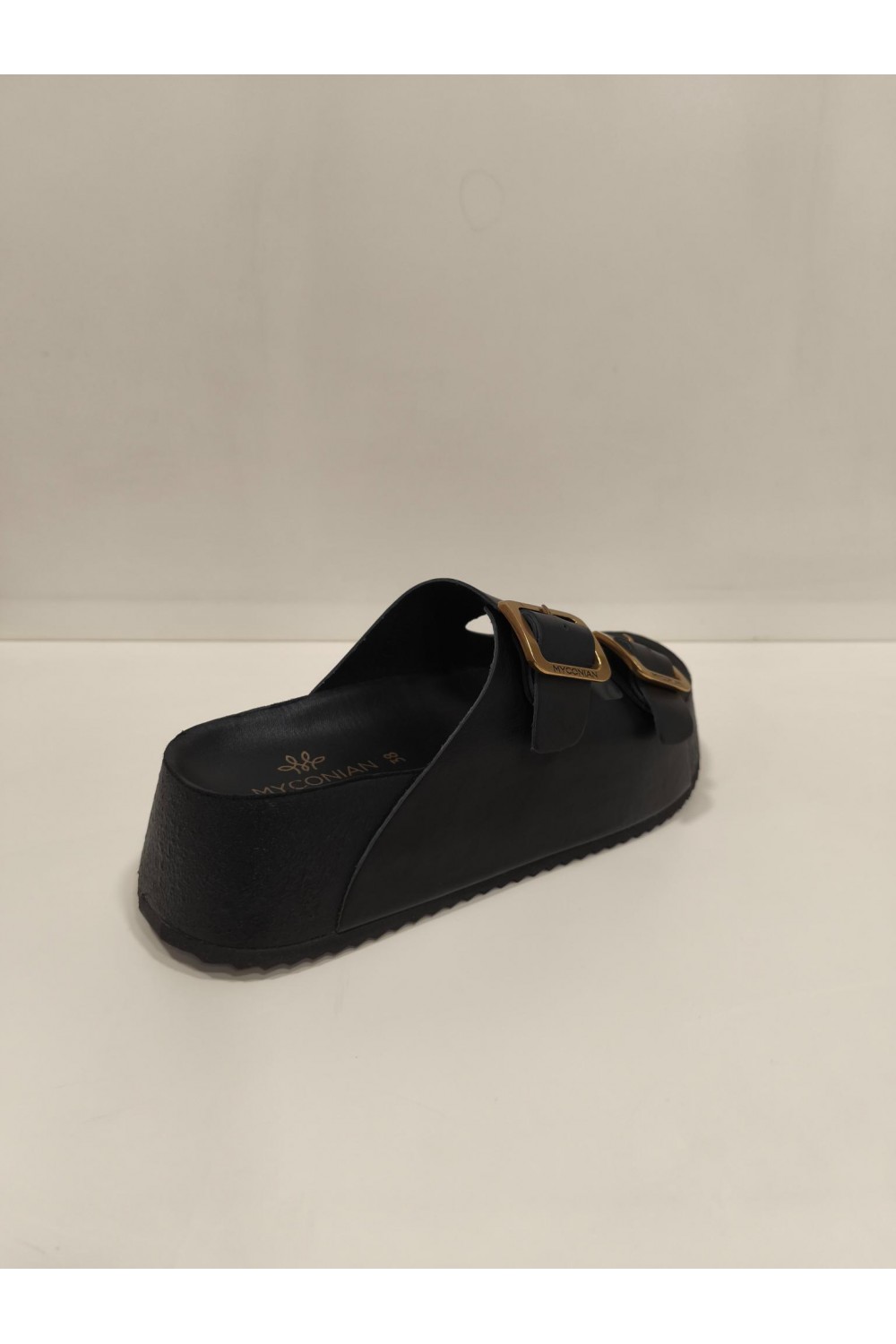 MYCONIAN LEATHER SANDALS BLACK 29252