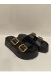 MYCONIAN LEATHER SANDALS BLACK 29252