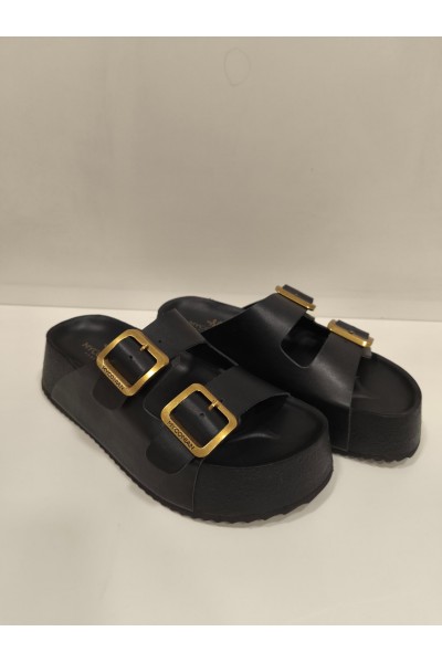 MYCONIAN LEATHER SANDALS BLACK 29252
