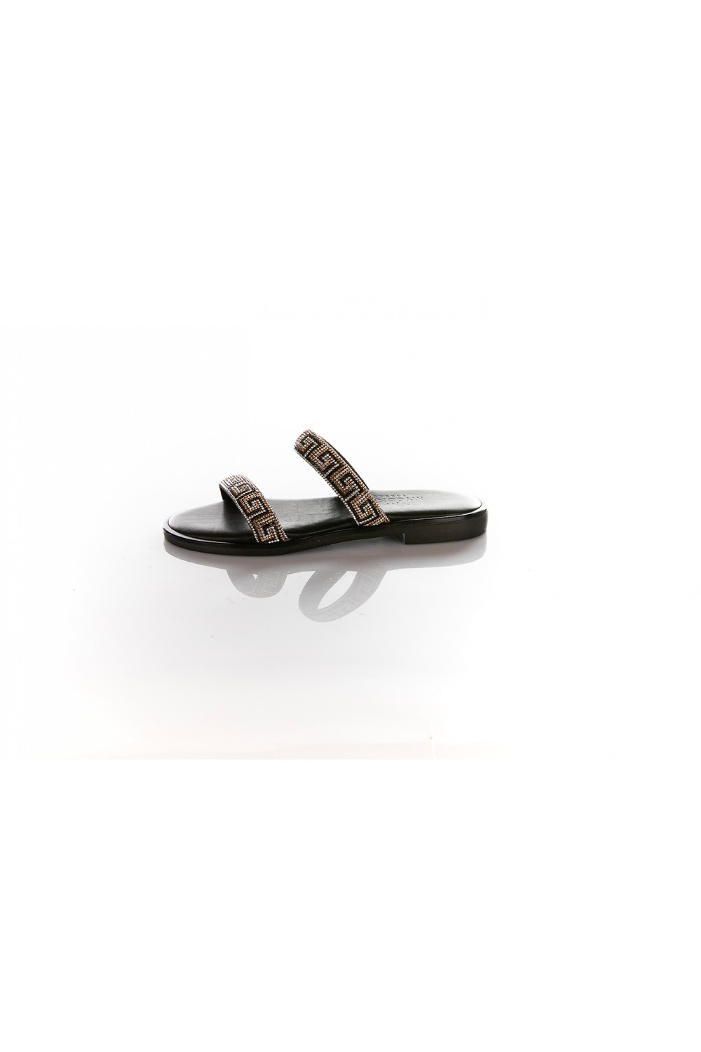 MYCONIAN LEATHER SANDALS BLACK 21061