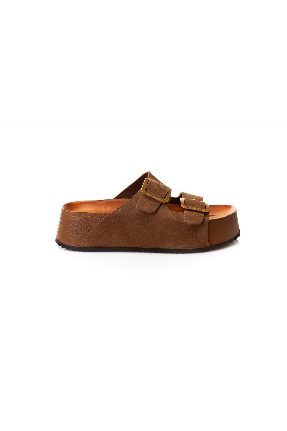 MYCONIAN LEATHER SANDALS BROWN SUEDE 29252