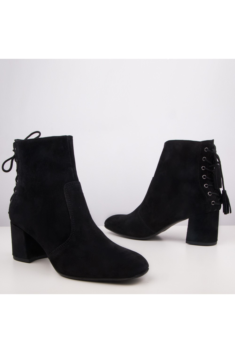 NEW-MATIC ANKLE BOOTS SUEDE BLACK