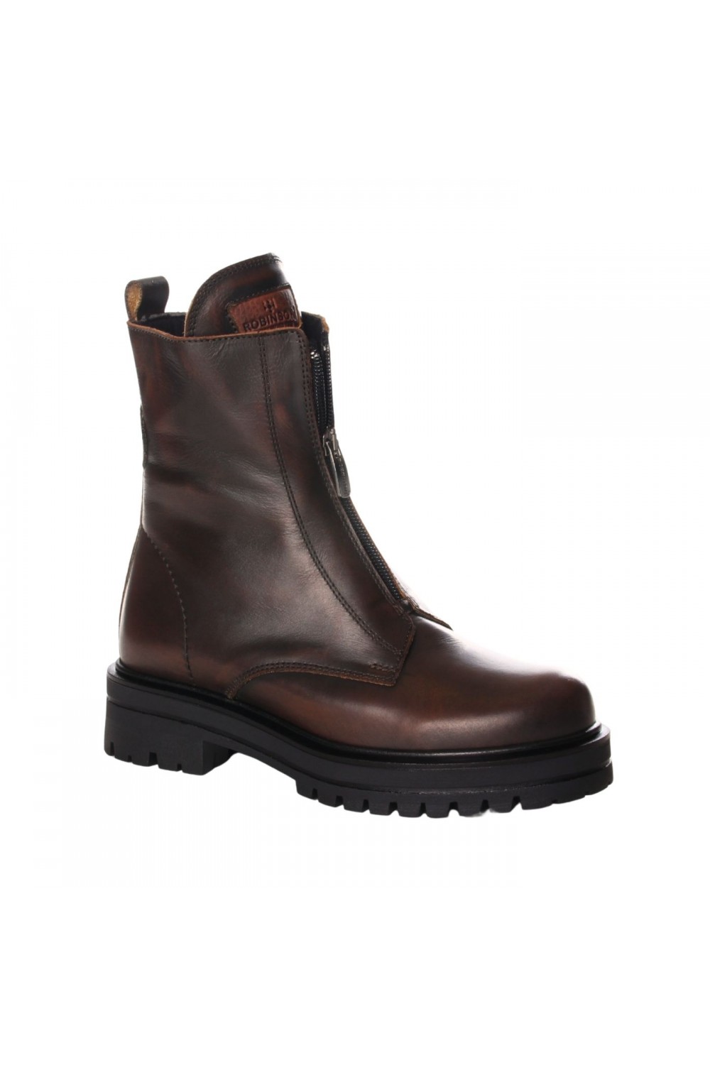 ROBINSON WOMANS LEATHER BOOT BORDEAUX 129667