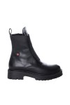 ROBINSON WOMANS LEATHER BOOT BLACK 129667