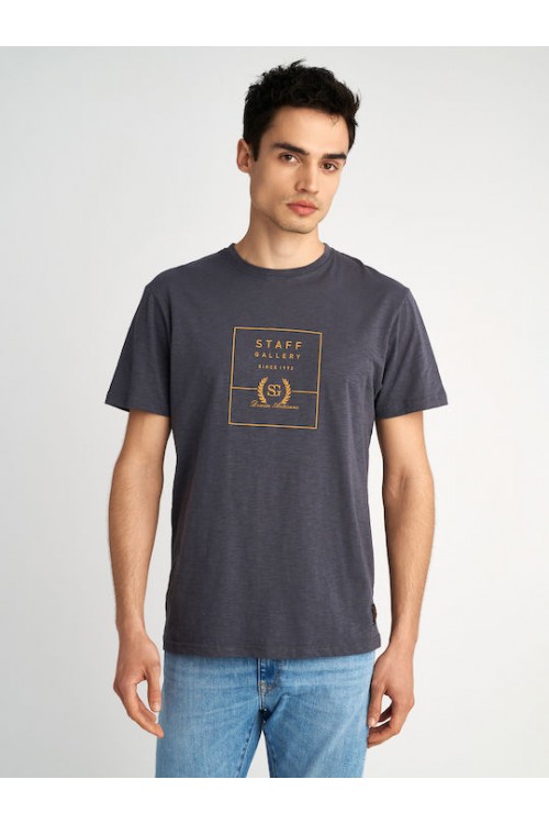 STAFF JEANS & CO GLEN MAN T-SHIRT SMOKE 64-017.053