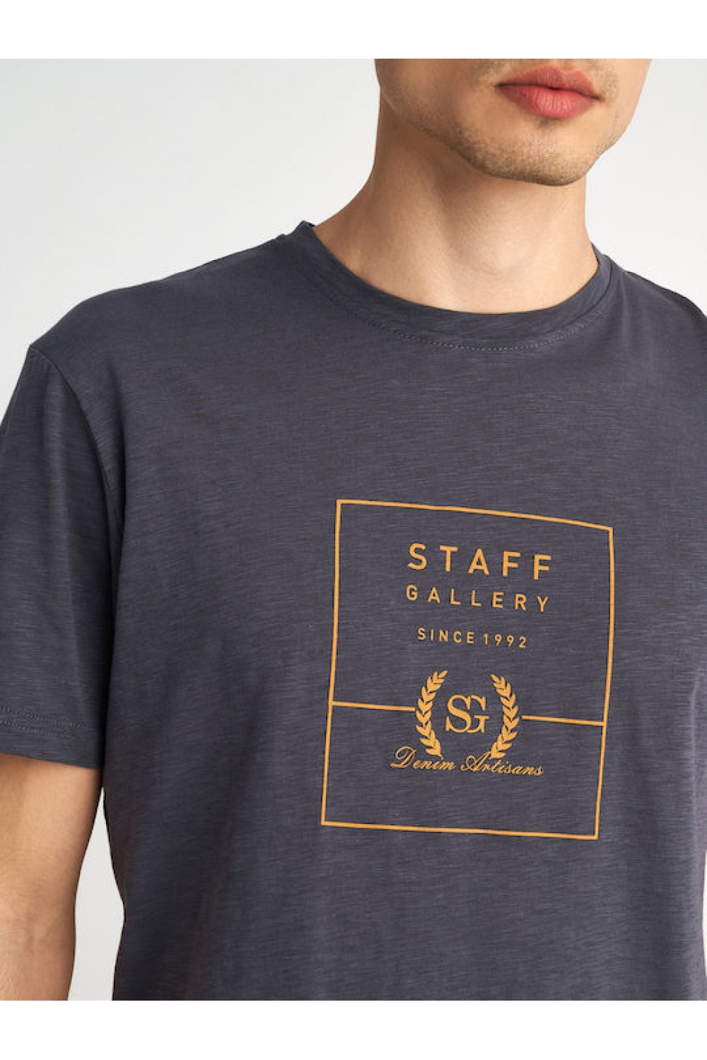 STAFF JEANS & CO GLEN MAN T-SHIRT SMOKE 64-017.053